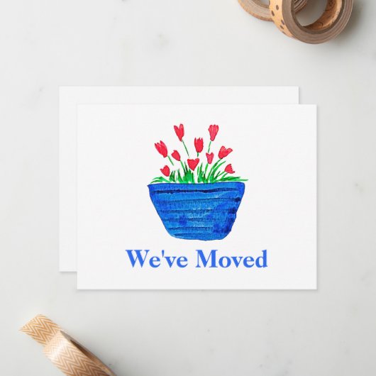 Nous avons déplacé la carte de note de Faire-part (Devant/Arrière en situation)