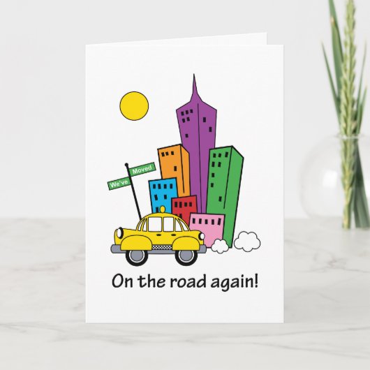 Nous avons déplacé la carte de paysage urbain - (Devant)