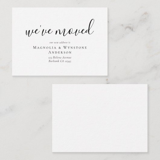 Nous avons déplacé la carte d'insertion de changem (Devant / Derrière)