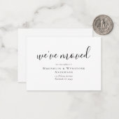 Nous avons déplacé la carte d'insertion de changem (Devant/Arrière en situation)