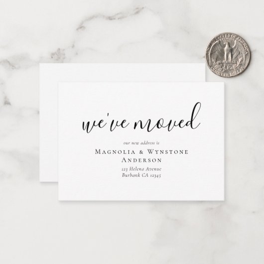 Nous avons déplacé la carte d'insertion de changem (Devant/Arrière en situation)