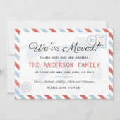 Nous avons déplacé la carte d'invitation de carte (Devant)