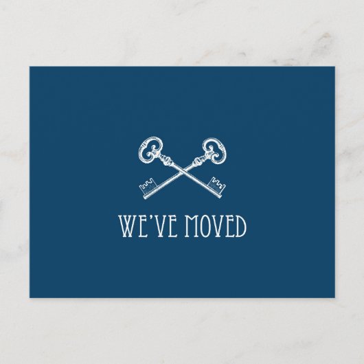 Nous avons déplacé la carte postale (Devant)