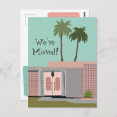 Nous avons déplacé la carte postale (Devant / Derrière)