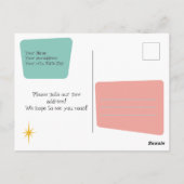 Nous avons déplacé la carte postale (Dos)