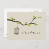 Nous avons Déplacé la carte postale (Devant / Derrière)