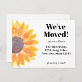 Nous avons déplacé la carte postale Faire-part de  (Devant / Derrière)