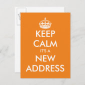 Nous avons déplacé la carte postale pour la reloca (Devant / Derrière)