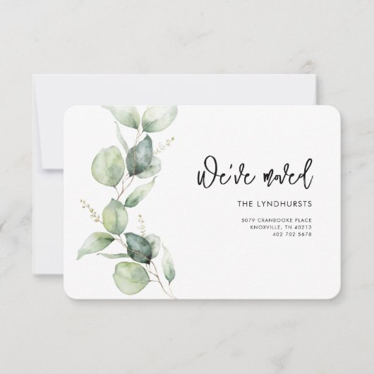 Nous avons déplacé la Faire-part de déménagement b (Devant)