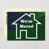 Nous avons déplacé la Faire-part de la nouvelle ca (Devant / Derrière)