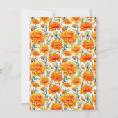 Nous avons déplacé la Faire-part Florale Rustique (Dos)