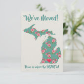 Nous avons déplacé la Faire-part | Michigan | ROSE (Debout devant)