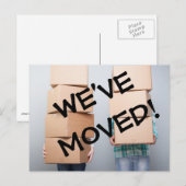 Nous avons déplacé le changement d'adresse Carte p (Devant / Derrière)