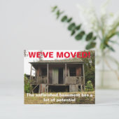 Nous avons déplacé le changement d'adresse Carte p (Debout devant)