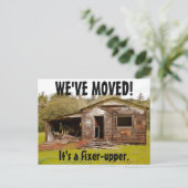 Nous avons déplacé le changement d'adresse Carte p (Debout devant)