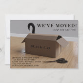 Nous avons déplacé le chat dans une boîte carte de (Devant)