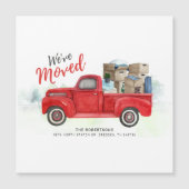 Nous Avons Déplacé Le Faire-part D'Adresse De Dépl (Devant)