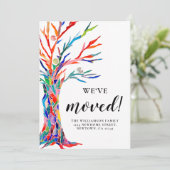 Nous avons déplacé le Faire-part de déplacement (Debout devant)