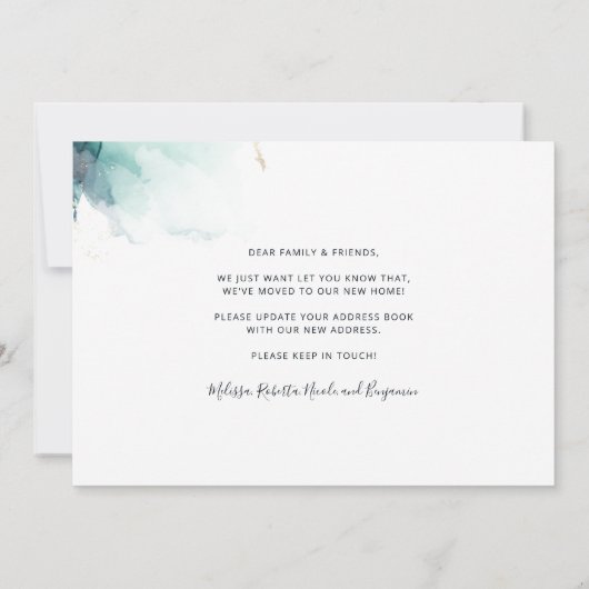 Nous avons déplacé le Faire-part de déplacement de (Dos)