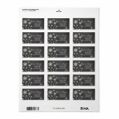 Nous avons déplacé le flocon de neige Étiquette de (Feuille entière)