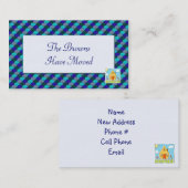 Nous avons déplacé le modèle de carte de profil (Devant / Derrière)