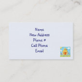 Nous avons déplacé le modèle de carte de profil (Dos)