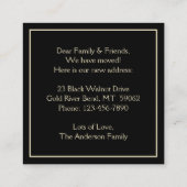 Nous avons déplacé le noir et la carte moderne de (Dos)