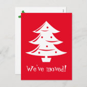 Nous avons déplacé les cartes postales de Noël pou (Devant / Derrière)