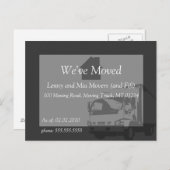 Nous avons déplacé les cartes postales Faire-part (Devant / Derrière)