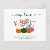 Nous avons déplacé, nouvelle carte de faire-part d (Devant)