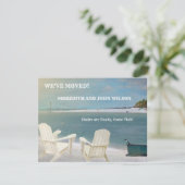 Nous avons déplacé Ocean Beach Move Faire-part Car (Debout devant)