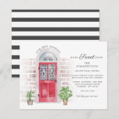 Nous avons déplacé un nouveau Faire-part de déplac (Devant / Derrière)