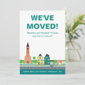 Nous avons déplacé un nouveau Faire-part de déplac (Debout devant)