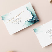 Nous avons déplacé un nouveau Faire-part de déplac