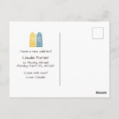 Nous avons déplacé une nouvelle carte de faire-par (Dos)