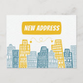 Nous avons déplacé une nouvelle carte de faire-par (Devant)