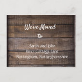 Nous avons déplacé une nouvelle carte postale Fair (Devant)