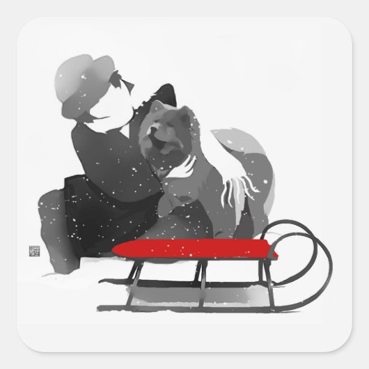 NOUS AVONS DES autocollants de Chow AMUSANTS (Devant)