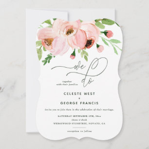 Nous avons des faire-part de mariage d'aquarelle f