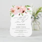 Nous avons des faire-part de mariage d'aquarelle f (Debout devant)