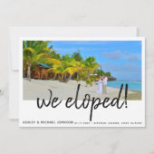 Nous Avons Été | 4 Faire-part Mariage photo (Devant)