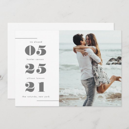 Nous Avons Été | Carte (Devant / Derrière)