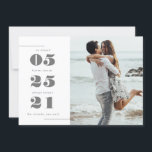 Nous Avons Été | Carte<br><div class="desc">Ce faire-part d'élévation est une adorable façon de dire au monde votre date de mariage. Vous pouvez customiser cette carte pour répondre à vos besoins.</div>