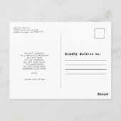 Nous Avons Été | Carte postale (Dos)