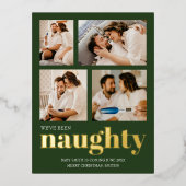 Nous avons été vilaine Faire-part de grossesse Noë (Recto)