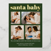 Nous avons été vilaine Faire-part de grossesse Noë (Recto)