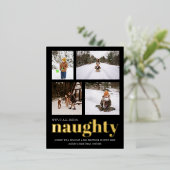 Nous avons été vilaine Faire-part de grossesse Noë (Debout devant)