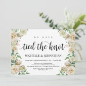 Nous avons fait le noeud, Invitation Réception de  (Debout devant)