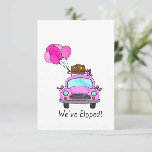 Nous avons fui le Faire-part (Debout devant)