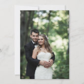 Nous Avons Lié Le Faire-part Elopement De Terracot (Dos)